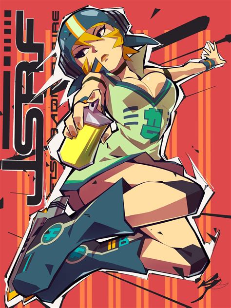 He is a playable character and is considered to be the Jet Set Radio series mascot. . Jet set radio pfp